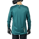 חולצת רכיבה ארוכה גברים MTB Enduro 4.0 Teal V25