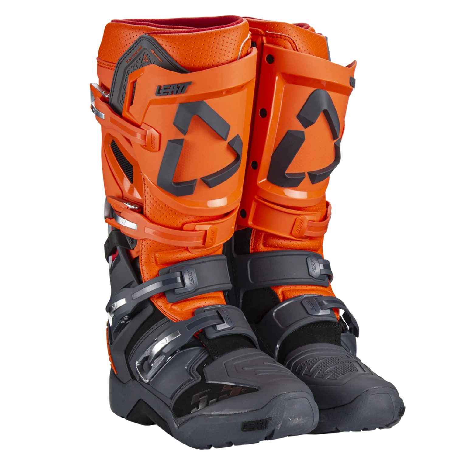 מגף 5.5 FlexLock Enduro Orange V24 - Leatt