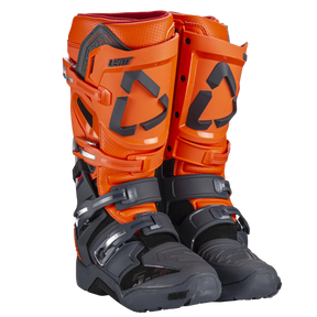 מגף 5.5 FlexLock Enduro Orange V24 - Leatt