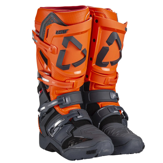 מגף 5.5 FlexLock Enduro Orange V24 - Leatt