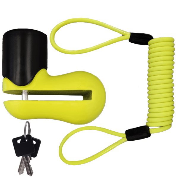 מנעול דיסק 5.5 מ"מ כולל כבל תזכורת TY115 - MACHINA