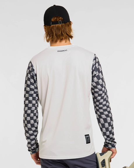 חולצת רכיבה ארוכה גברים Gravity | Offset