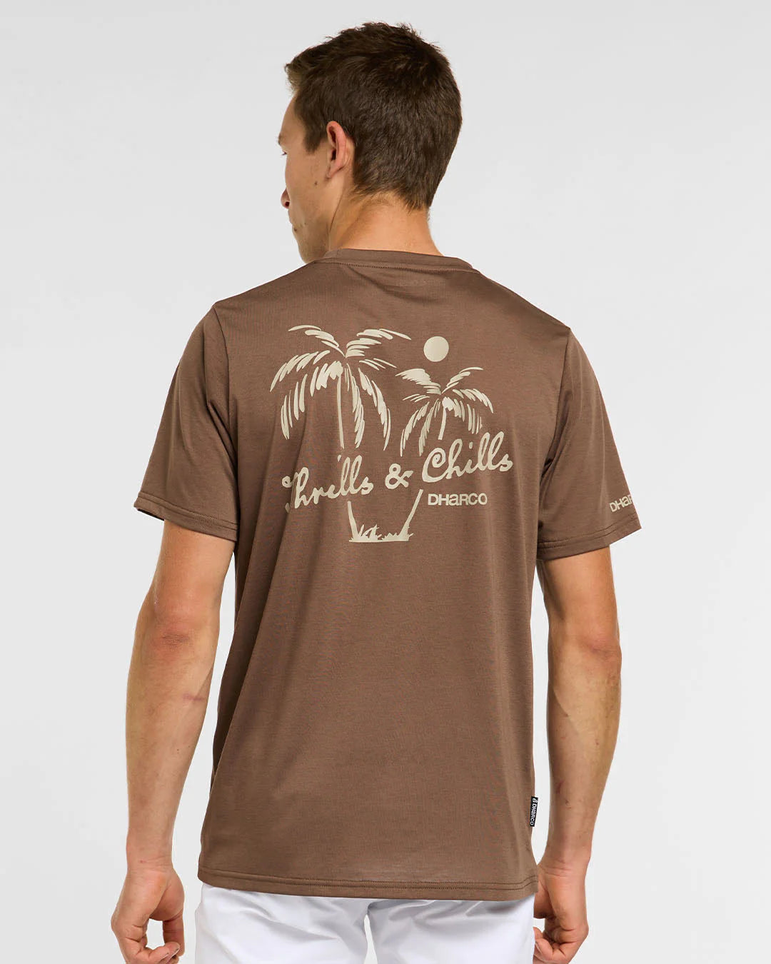 חולצת רכיבה קצרה גברים Tech Tee | Husk