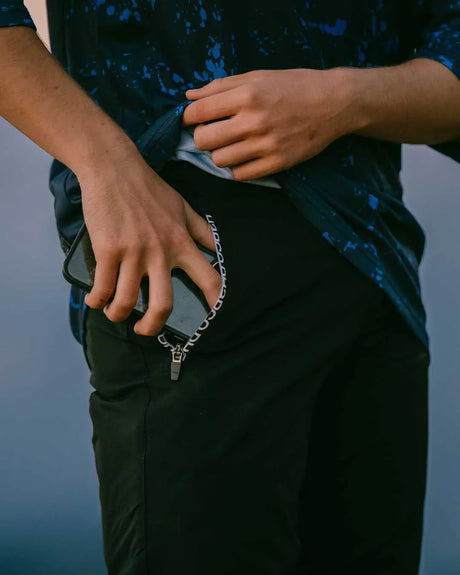 מכנס רכיבה ארוך גברים Gravity | Black