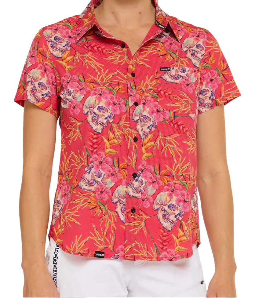 חולצת רכיבה קצרה נשים Tech Party | Paradise