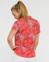 חולצת רכיבה קצרה נשים Tech Party | Paradise