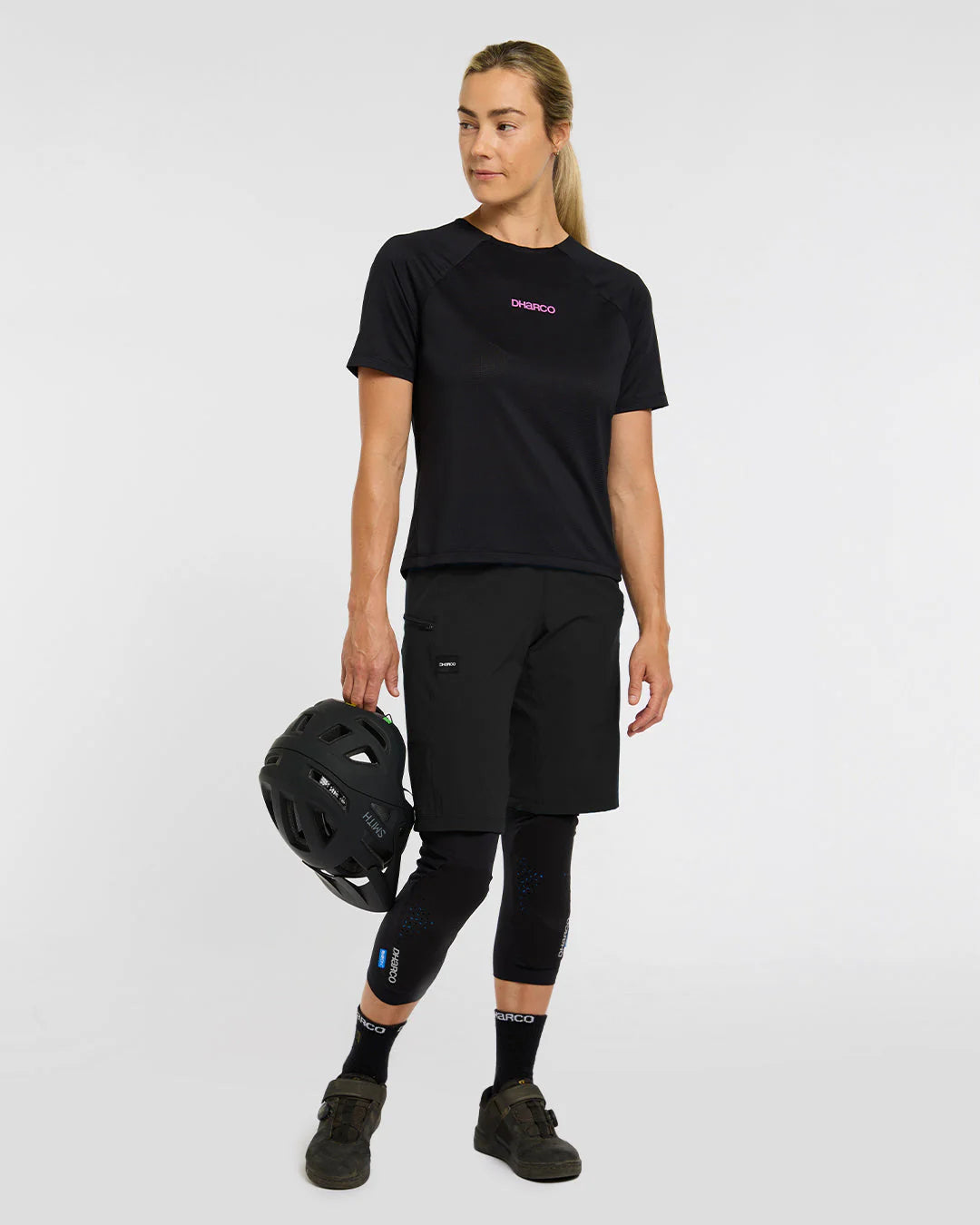 מכנס רכיבה קצר נשים Trail | Black