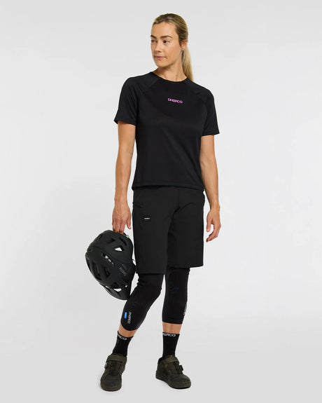 מכנס רכיבה קצר נשים Trail | Black