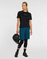 מכנס רכיבה קצר נשים Trail | Morrocan Blue