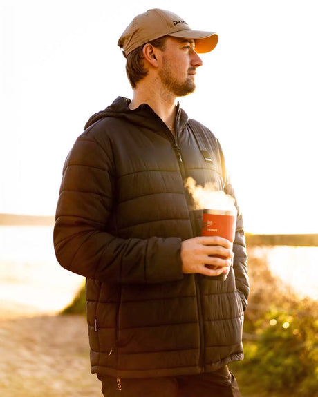 מעיל פוף DHaRCO | Black