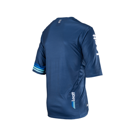 חולצת רכיבה קצרה ילדים MTB Enduro 3.0 Denim V24 Jr