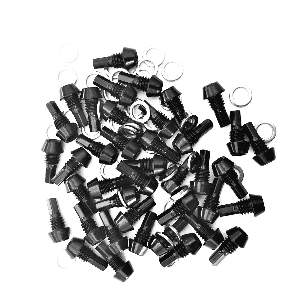 OneUp Components ערכת פינים ושייבות מאלומיניום