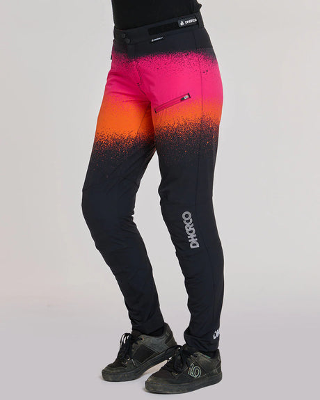 מכנס רכיבה ארוך נשים Gravity | Black Snake