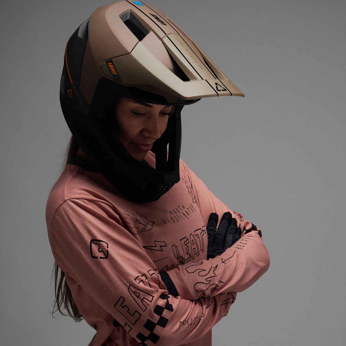 קסדה MTB Gravity 5.0 V26 Brown