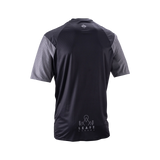 חולצת רכיבה קצרה גברים MTB Trail 3.0 Ghost Black V26 - Leatt