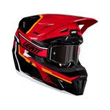 קיט קסדה ומשקף Leatt Moto 7.5 Red V26 - Leatt