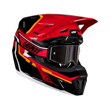 קיט קסדה ומשקף Leatt Moto 7.5 Red V26 - Leatt
