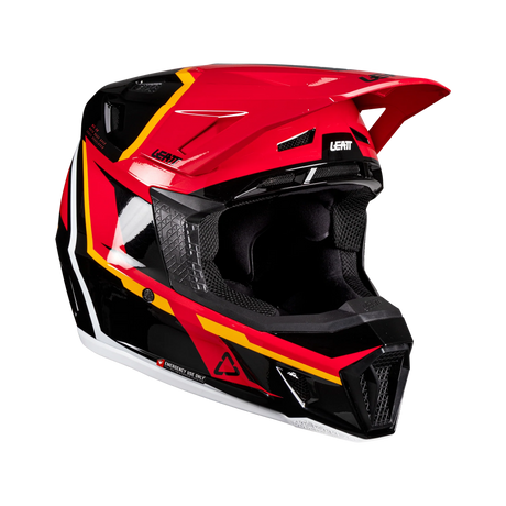 קיט קסדה ומשקף Leatt Moto 7.5 Red V26 - Leatt
