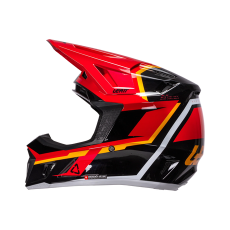 קיט קסדה ומשקף Leatt Moto 7.5 Red V26 - Leatt