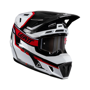 קיט קסדה ומשקף Leatt Moto 7.5 Red/White V26 - Leatt