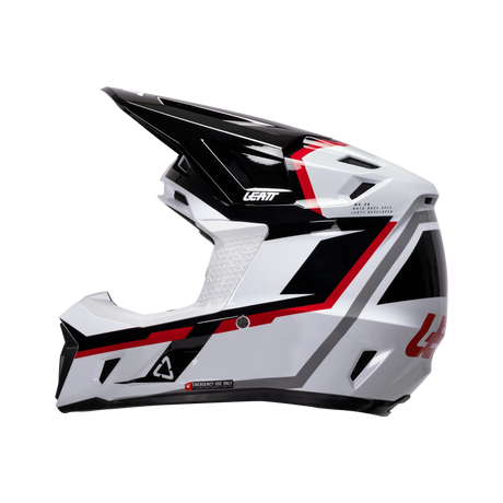 קיט קסדה ומשקף Leatt Moto 7.5 Red/White V26 - Leatt