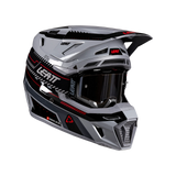 קיט קסדה ומשקף Leatt Moto 8.5 Grey V26 + Goggles 5.5 - Leatt