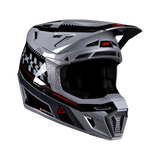 קיט קסדה ומשקף Leatt Moto 8.5 Grey V26 + Goggles 5.5 - Leatt