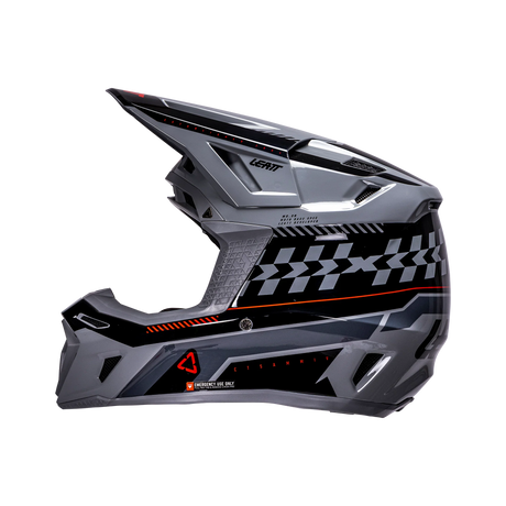 קיט קסדה ומשקף Leatt Moto 8.5 Grey V26 + Goggles 5.5 - Leatt