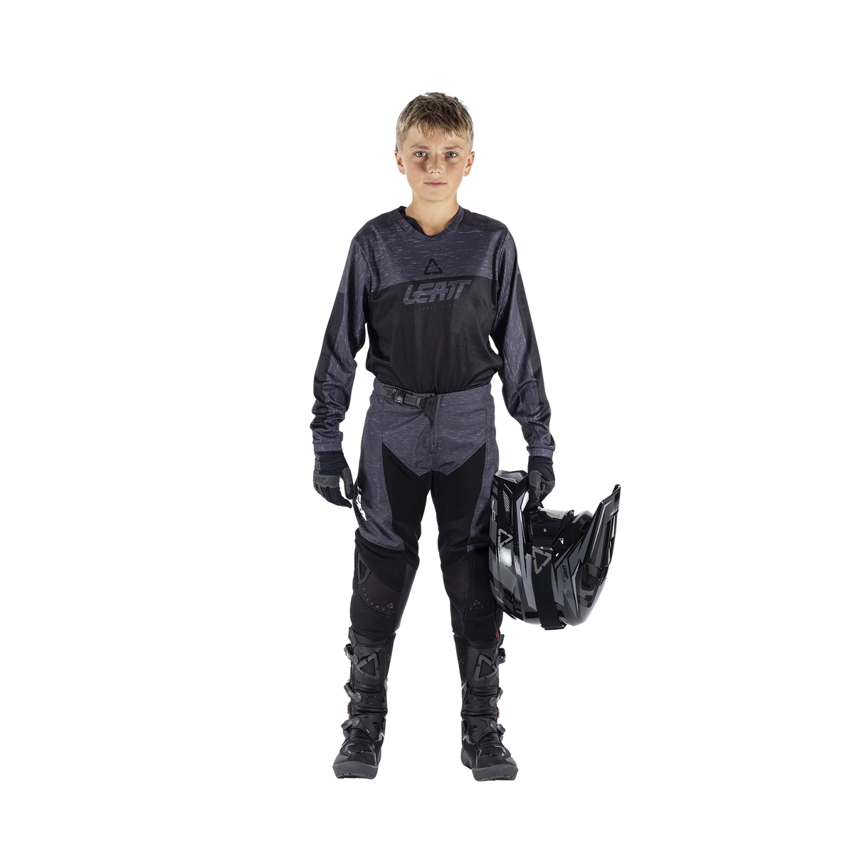 סט מכנס וחולצה 3.5 Stealth/Grey ילדים - Leatt