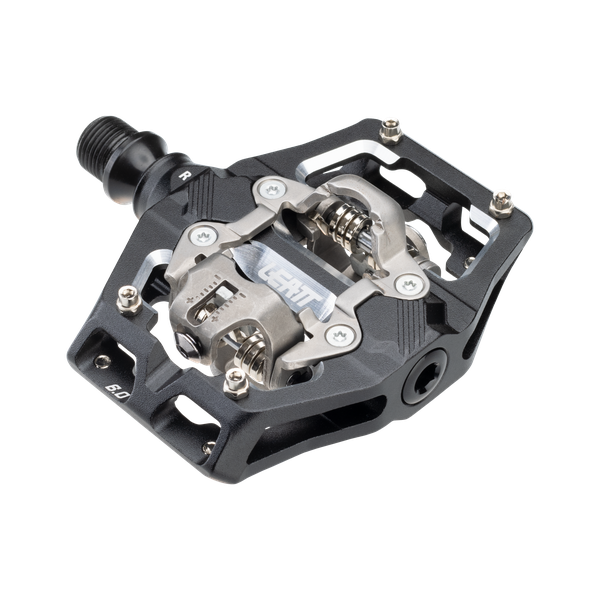 פדל אלומיניום Leatt AllMtn 6.0 Clip-in רוחב 95x70 מ"מ שחור