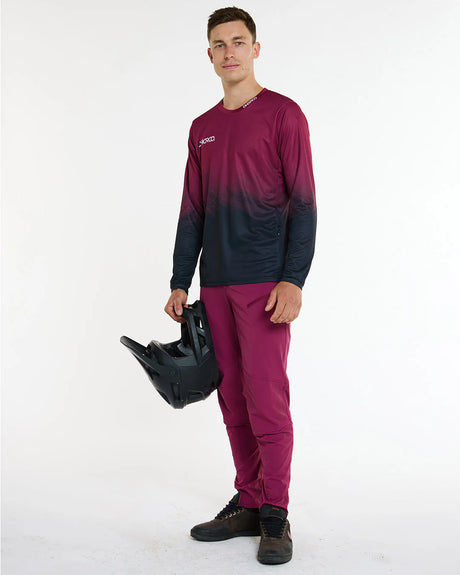 מכנס רכיבה ארוך גברים Gravity | Sangria