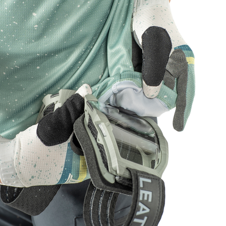 חולצת רכיבה קצרה ילדים MTB Enduro 3.0 Pistachio Jr V25