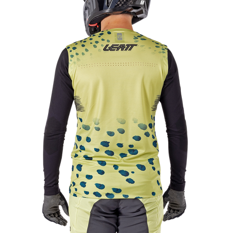 חולצת רכיבה ארוכה גברים MTB Gravity 5.0 Mojito V25