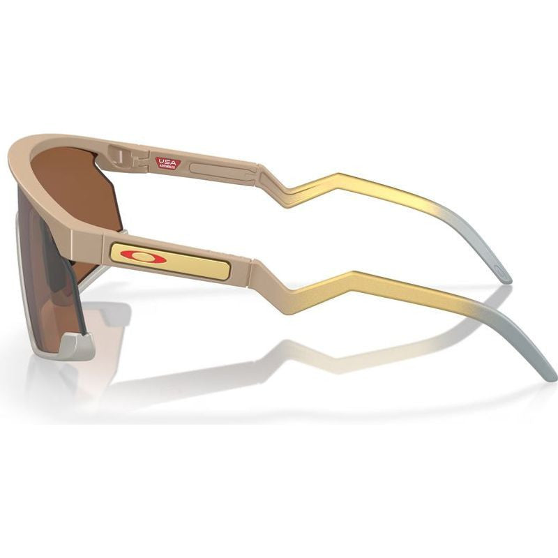 Oakley BXTR Prizm Tungsten Lenses, Patrick Mahomes Matte Terrain Tan Frame