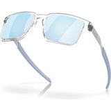 Oakley Exchange Prizm Deep Water Polarised Lenses, Polished Clear Frame