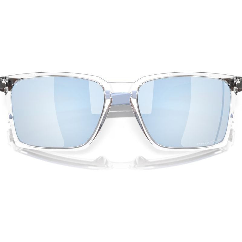 Oakley Exchange Prizm Deep Water Polarised Lenses, Polished Clear Frame
