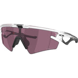 משקפי שמש Oakley Sphaera Slash Prizm Road Black Lenses, Matte Clear Frame - Oakley