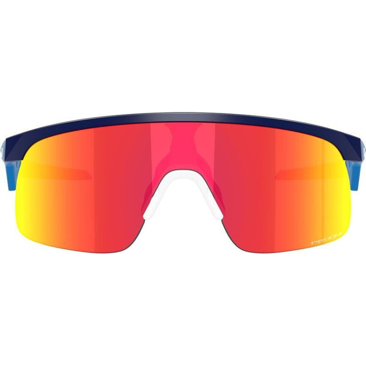 Oakley Youth Resistor Prizm Ruby Lenses, Matte Navy Frame