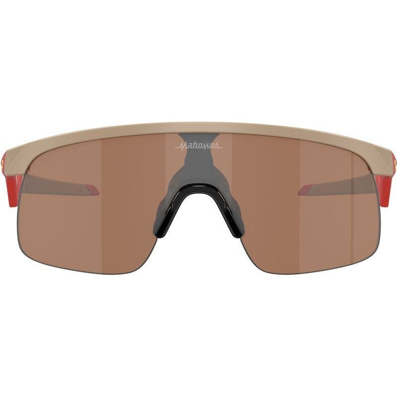Oakley Youth Resistor Prizm Tungsten Lenses, Patrick Mahomes Matte Terrain Tan Frame