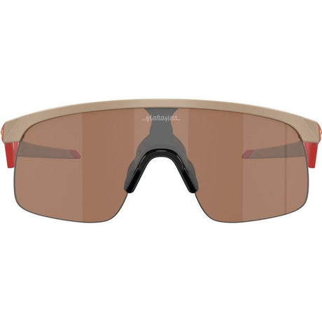 Oakley Youth Resistor Prizm Tungsten Lenses, Patrick Mahomes Matte Terrain Tan Frame