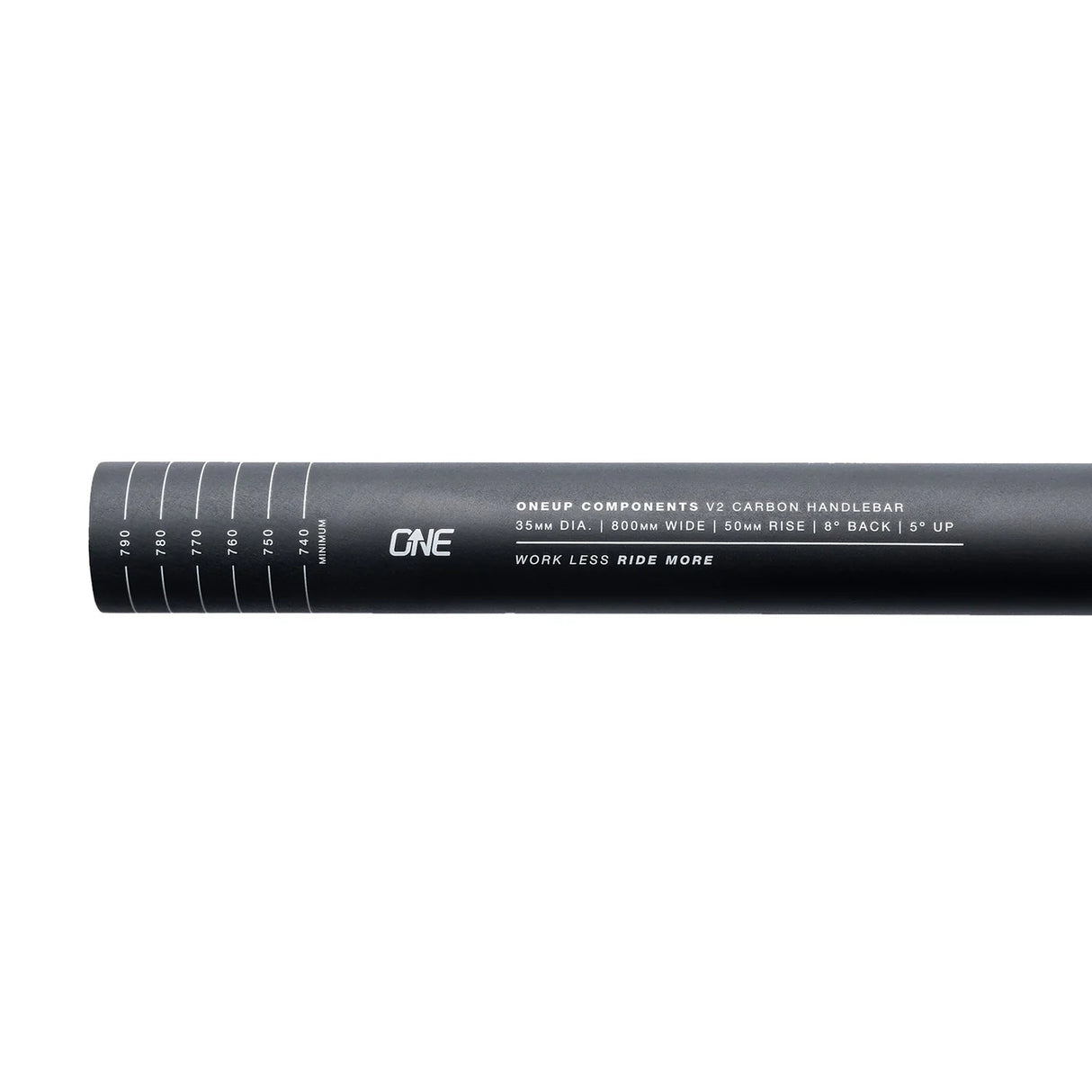 כידון קרבון V2 OneUp שחור 800/35 גובה 35 מ"מ