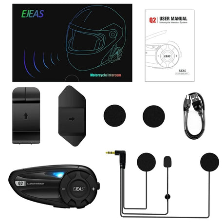 דיבורית Bluetooth לקסדה EJEAS Q2