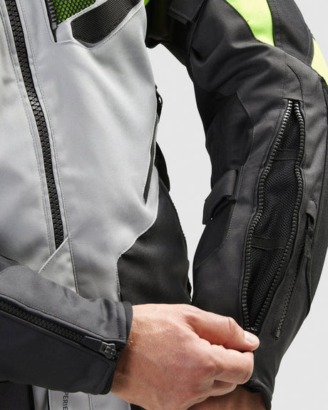 Rebelhorn HIKER IV TEXTILE מעיל רכיבה אפור