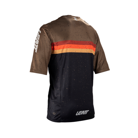 חולצת רכיבה קצרה גברים MTB Enduro 3.0 Black V25