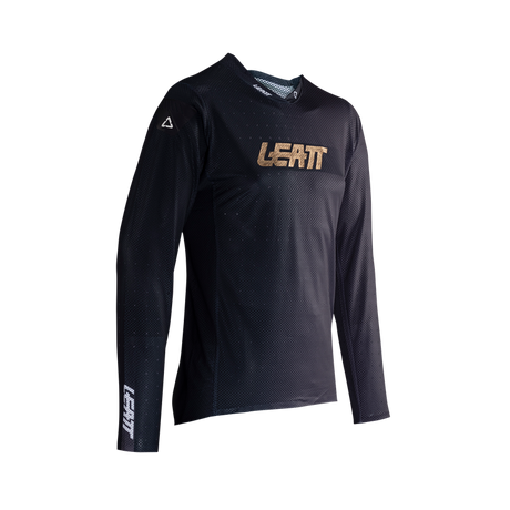חולצת רכיבה ארוכה גברים MTB Gravity 4.0 V24 Black