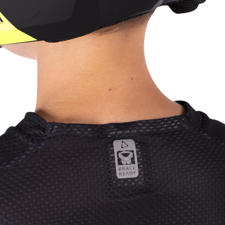 חולצת רכיבה ארוכה ילדים MTB Gravity 4.0 Jr Rust