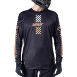 חולצת רכיבה ארוכה גברים MTB Enduro 4.0 Black V25