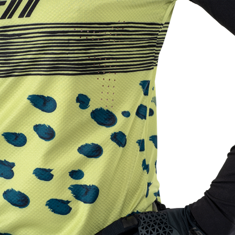 חולצת רכיבה ארוכה גברים MTB Gravity 5.0 Mojito V25