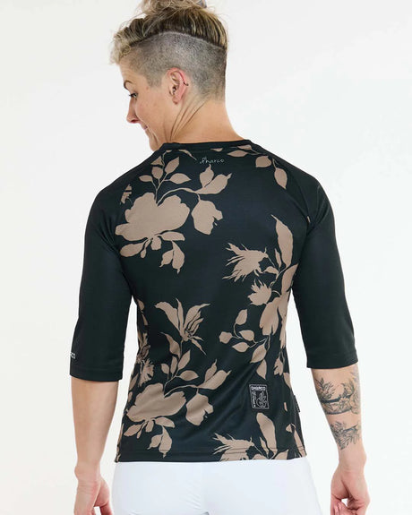 חולצת רכיבה נשים 3/4 Louis