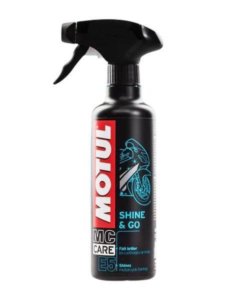 מרסס E5 SHINE & GO להברקת האופנוע מבית MOTUL